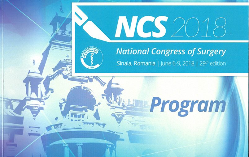NATIONAL CONFERENCE OF SURGERY 2018